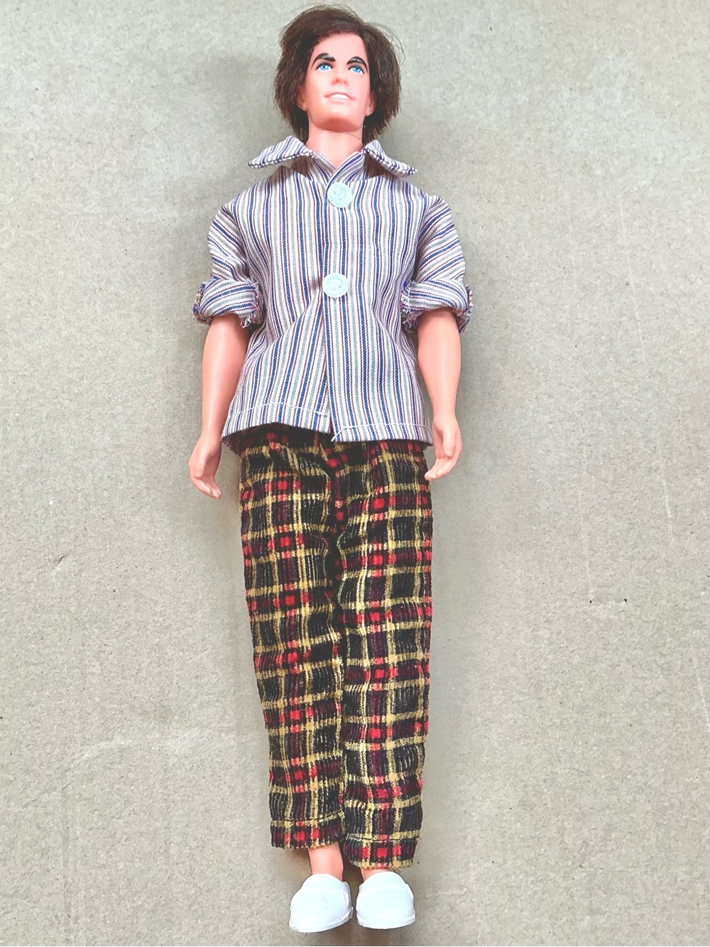 Barbie ken doll mod hair 1972 redressed vintage #4224 mod era